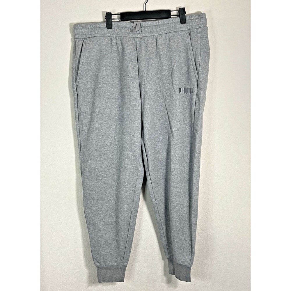 PUMA Men's Sweatpants Grey Sleep Pant 2XL With Pockets